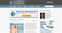 Desktop Screenshot of modernessentialoils.com